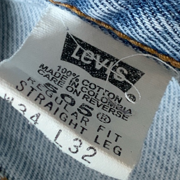 Lot of 10 Mixed Vintage Levi’s Jeans 90s 2000s Mixed Washes & Sizes Mens 505 501 - Picture 5 of 8
